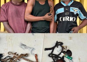 Police Nab Three Suspected Armed Robbers, Recover Pistol in Abia State