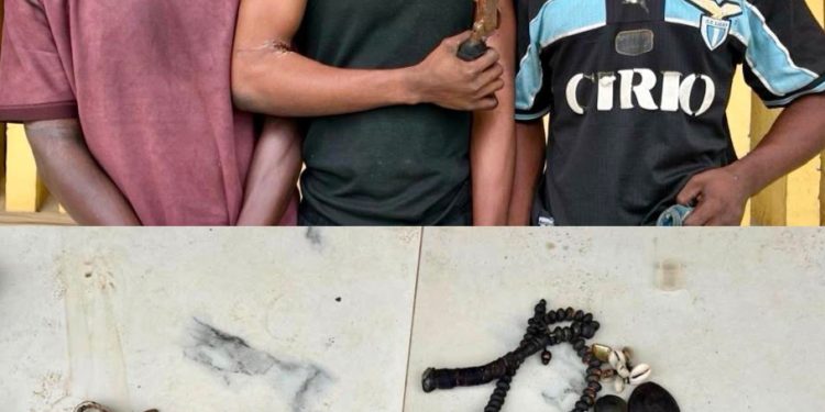 Police Nab Three Suspected Armed Robbers, Recover Pistol in Abia State